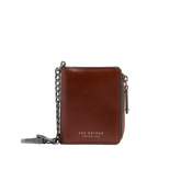 Men’s leather wallet Lupo - Brown/dark ruthenium - Men's card holders | The Bridge