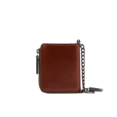 Men’s leather wallet Lupo - Brown/dark ruthenium - Men's card holders | The Bridge
