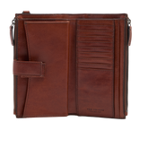Leather Wrist Wallet with Phone Holder | The Bridge