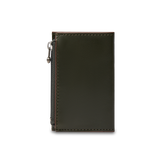 RFID leather card holder with snap closure | The Bridge
