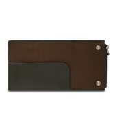 RFID leather card holder with snap closure | The Bridge