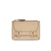 Leather card holder for women with zip | The Bridge