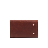 Leather key holder with six hooks - Women's leather keychains | The Bridge