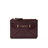 Kompaktes Kartenetui Leder mit Reißverschluss - Damen-Kleinlederwaren | The Bridge