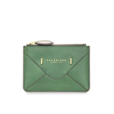 Kompaktes Kartenetui Leder mit Reißverschluss - Damen-Kleinlederwaren | The Bridge