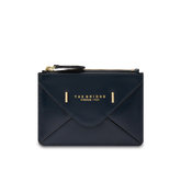 Kompaktes Kartenetui Leder mit Reißverschluss - Damen-Kleinlederwaren | The Bridge