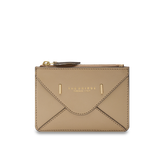 Kompaktes Kartenetui Leder mit Reißverschluss - Damen-Kleinlederwaren | The Bridge