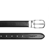 Men's Reversible Black/Brown Leather Belt | The Bridge