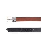 Men’s reversible leather belt – black/brown - Men's belts | The Bridge
