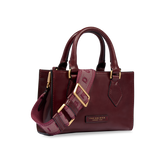 Leather handbag with removable shoulder strap | The Bridge