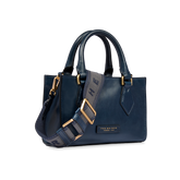 Leather handbag with removable shoulder strap | The Bridge