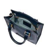 Leather handbag with removable shoulder strap | The Bridge