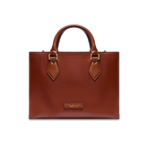 Leather handbag with detachable strap | The Bridge