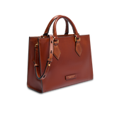 Leather handbag with detachable strap | The Bridge