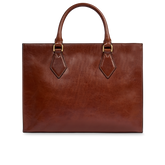 Leather handbag with removable shoulder strap | The Bridge