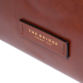 Leather handbag with removable shoulder strap | The Bridge