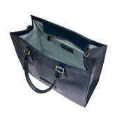 Leather handbag with removable shoulder strap | The Bridge