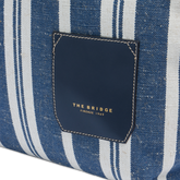 Leather and fabric shopper bag | The Bridge