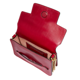 Leather crossbody bag with chain | The Bridge