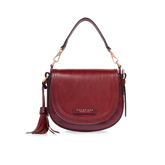 Bolso bandolera de piel con cadena - Novedades de mujer | The Bridge