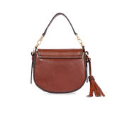 Leder Damen Umhängetasche mit Kettenriemen - Handtaschen | The Bridge