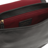 Leather crossbody bag with removable handle | The Bridge