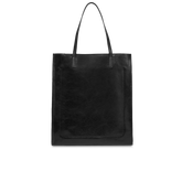 Borsa shopper pelle Mirra - Nero/oro - DONNA | The Bridge