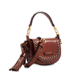 Pearl District Holiday Edition – Schultertasche aus Leder mit bronzefarbenen Details - Damentaschen | The Bridge