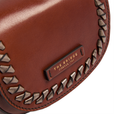 Pearl District Holiday Edition - Borsa a tracolla in pelle con dettagli bronzo | The Bridge