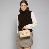 Leather bag with removable strap | The Bridge