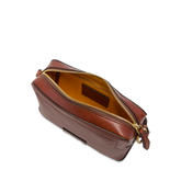 Bolso bandolera de cuero con cierre de cremallera | The Bridge