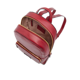 Damen-Lederrucksack mit Fronttasche | The Bridge