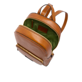 Damen-Lederrucksack mit Fronttasche | The Bridge