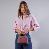 Borsa a mano in pelle con tracolla removibile | The Bridge