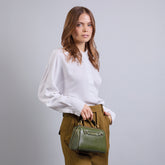 Borsa a mano in pelle con tracolla removibile | The Bridge