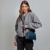 Handtasche aus Leder mit abnehmbarem Riemen | The Bridge
