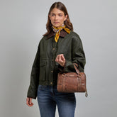 Handtasche aus Leder mit abnehmbarem Riemen | The Bridge