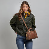 Handtasche aus Leder mit abnehmbarem Riemen | The Bridge