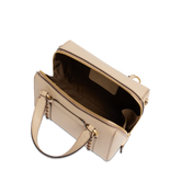 Leather handbag with removable shoulder strap | The Bridge