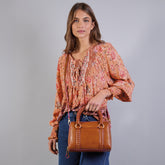 Borsa a mano in pelle con tracolla removibile | The Bridge