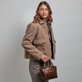 Women's Leather Handbag with Strap | The Bridge
