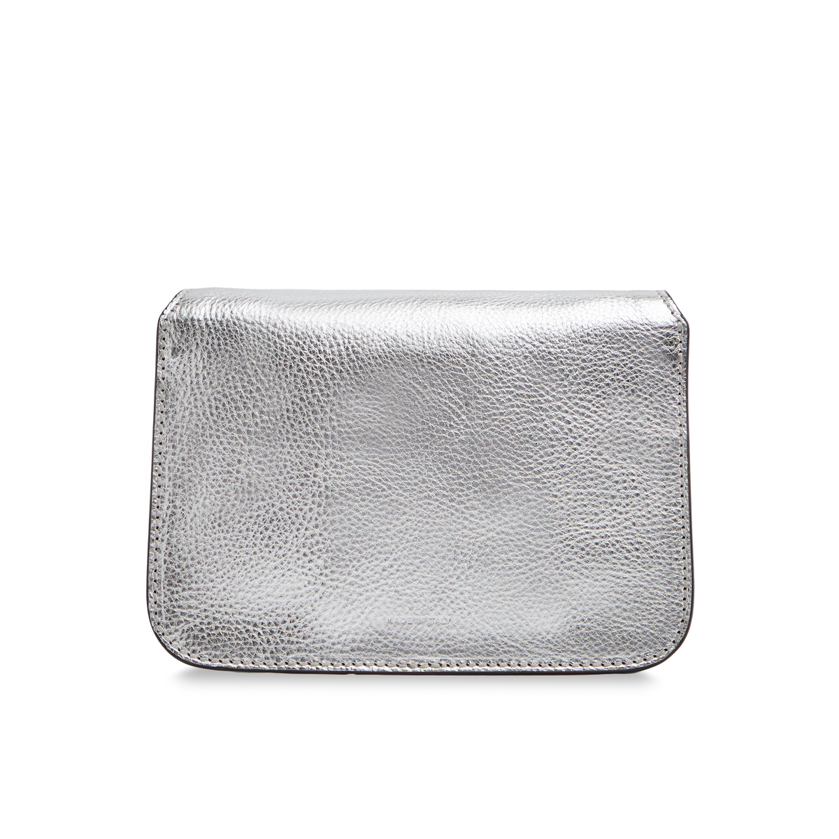 Leather crossbody bag SILVER/GOLD | The Bridge