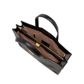 Bolso de mano de cuero con bandolera desmontable | The Bridge