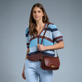 Leather crossbody bag | The Bridge