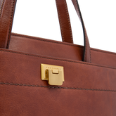 Cartable femme en cuir pour ordinateur portable | The Bridge