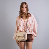 Sac femme en cuir avec bandoulière | The Bridge