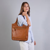Leather hobo bag | The Bridge