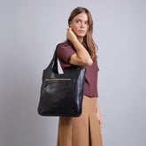 Hobo-Tasche aus Leder | The Bridge