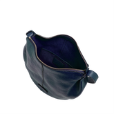 Sac hobo femme en cuir grainé | The Bridge