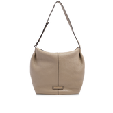 Sac hobo femme en cuir grainé | The Bridge